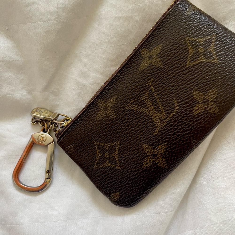 authentic used louis vuitton original key pouch
